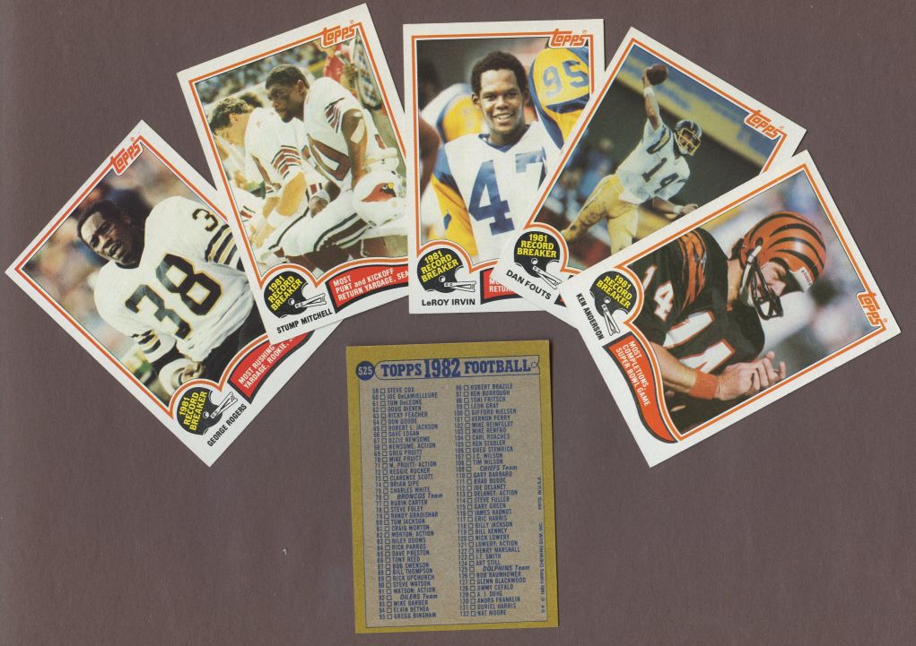 1982 Topps Football Complete Set (In Binder)