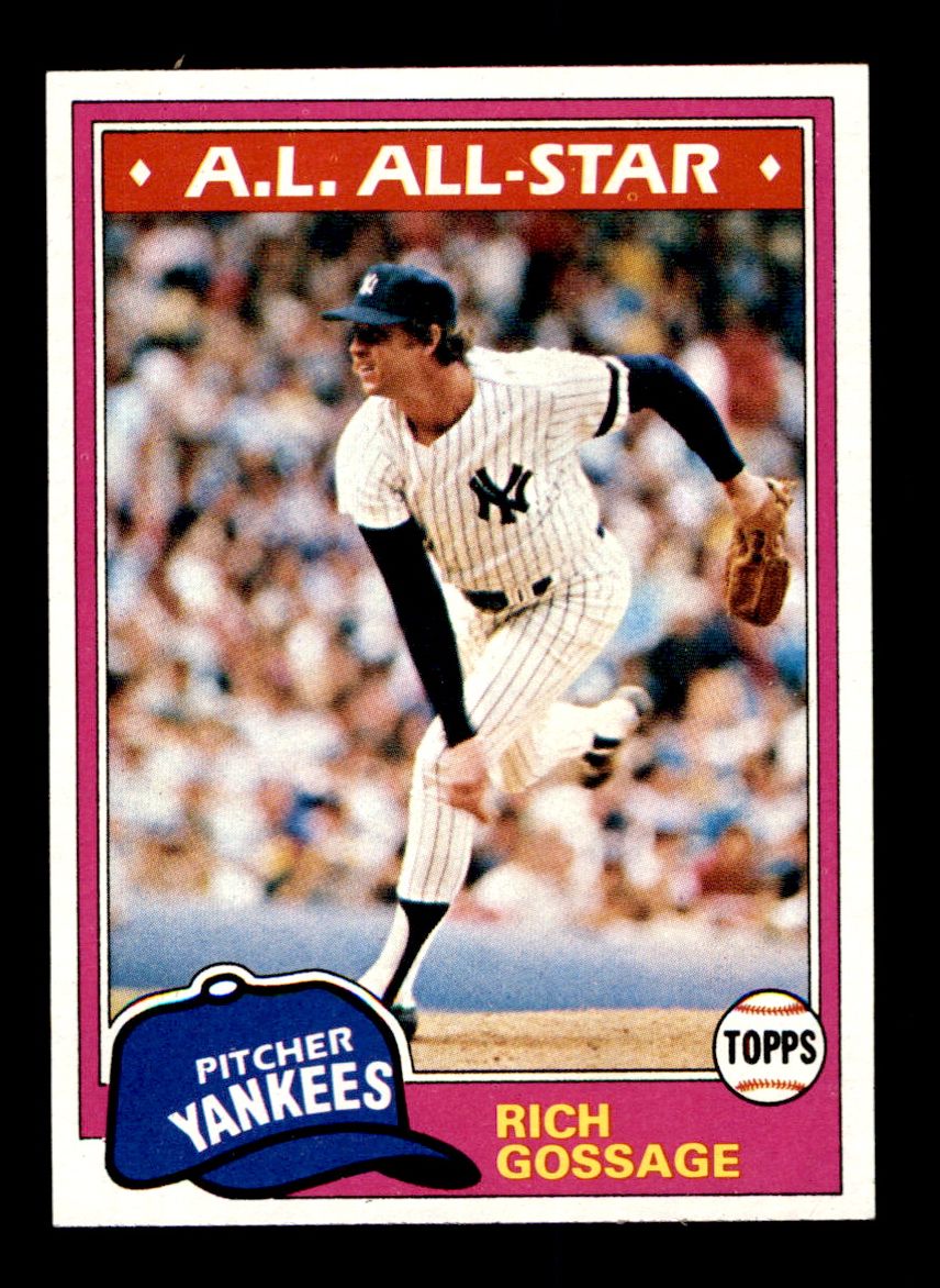 1981 Topps Baseball Complete Set
