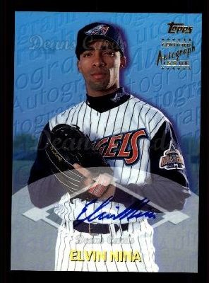 # TTA33 Elvin Nina - 2000 Topps Traded Autographs