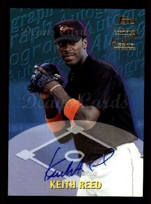 # TTA55 Keith Reed - 2000 Topps Traded Autographs