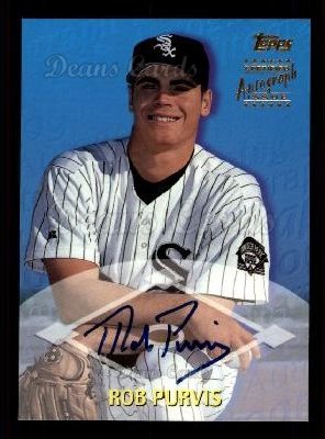 # TTA8 Rob Purvis - 2000 Topps Traded Autographs