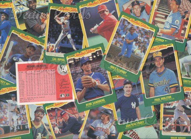 1986 Fleer Baseball Superstars Complete Set