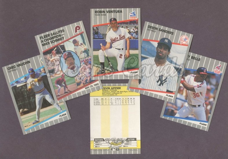 1989 Fleer Baseball Update Complete Set