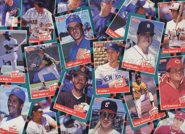 1988 Donruss Baseball Rookies Complete Set