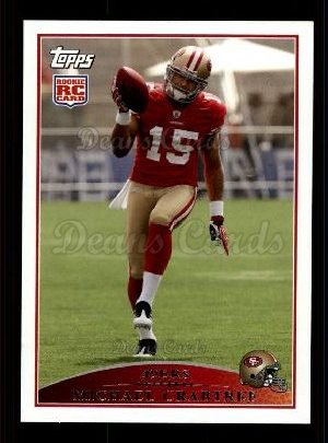 2009 Topps Factory Set Rookie Bonus #3 - Michael Crabtree Record Breaker