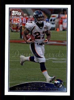 2009 Topps Factory Set Rookie Bonus #4 - Knowshon Moreno Record Breaker