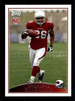 2009 Topps Factory Set Rookie Bonus #5 - Chris Wells Record Breaker
