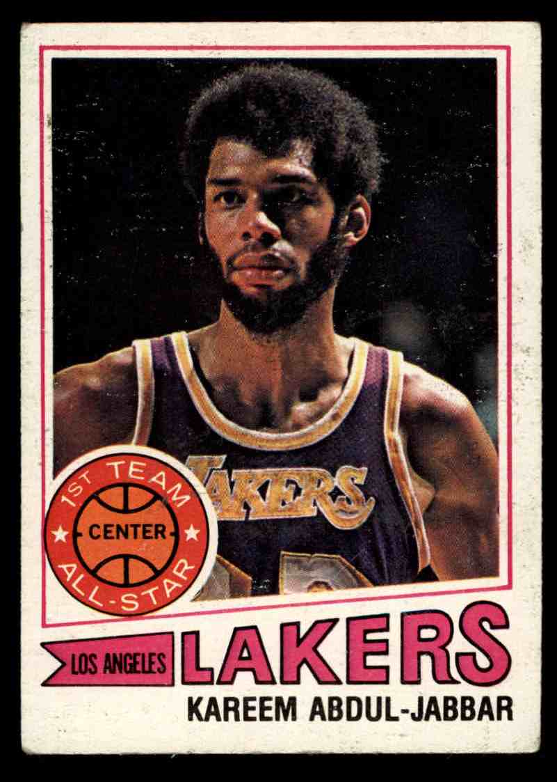 1977 Topps -78 Basketball Complete Set
