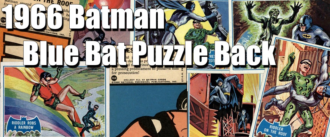 1966 Batman Puzzle Back 