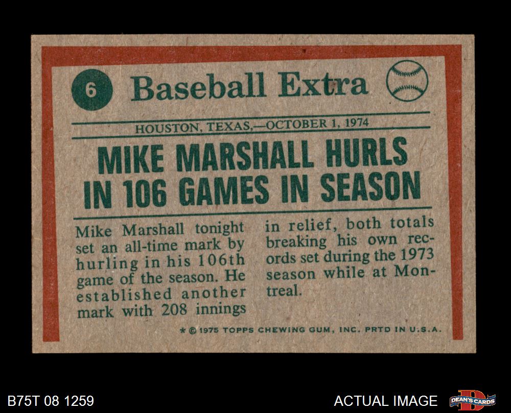 1975 Topps 1975 Topps Baseball Complete Set