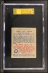 1949 Bowman #226 Duke Snider Back Thumbnail