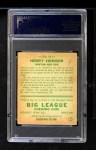 1933 Goudey #14 Henry Johnson Back Thumbnail