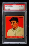 1933 Goudey #105 Barney Friberg Front Thumbnail