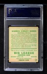 1933 Goudey #174 Warren Ogden Back Thumbnail