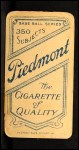 1909 T206 SIT Mike Donlin Back Thumbnail