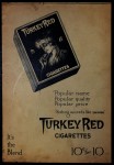1911 T3 Turkey Red #123 Ira Thomas Back Thumbnail