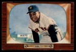 1955 Bowman #184 Willie Mays Front Thumbnail