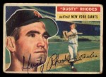 1956 Topps #50 Dusty Rhodes Front Thumbnail