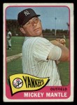 1965 Topps #350 Mickey Mantle Front Thumbnail
