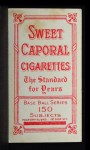 1909 T206 Billy Gilbert Back Thumbnail
