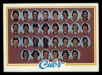 1978 Topps #302 Cubs Team Checklist Front Thumbnail