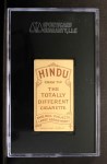 1909 T206 Brown Hindu James Lafitte Back Thumbnail