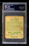 1933 Goudey #160 Lou Gehrig Back Thumbnail