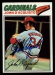 1977 Topps #19 John D'Acquisto Front Thumbnail