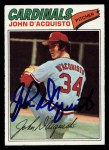 1977 Topps #19 John D'Acquisto Front Thumbnail