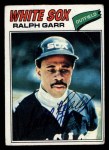1977 Topps #133 Ralph Garr Front Thumbnail