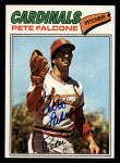1977 Topps #205 Pete Falcone Front Thumbnail