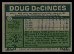 1977 Topps #216 Doug DeCinces Back Thumbnail