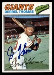 1977 Topps #266 Derrel Thomas Front Thumbnail