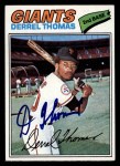 1977 Topps #266 Derrel Thomas Front Thumbnail