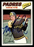 1977 Topps #325 Mike Ivie Front Thumbnail