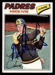 1977 Topps #325 Mike Ivie Front Thumbnail