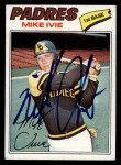 1977 Topps #325 Mike Ivie Front Thumbnail