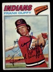 1977 Topps #542 Frank Duffy Front Thumbnail