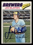 1977 Topps #604 Jim Slaton Front Thumbnail