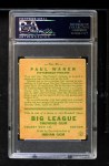 1933 Goudey #25 Paul Waner Back Thumbnail