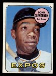 1969 Topps #208 MON Donn Clendenon Front Thumbnail