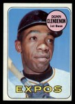 1969 Topps #208 MON Donn Clendenon Front Thumbnail