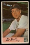 1954 Bowman #25 3B Wes Westrum Front Thumbnail