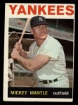 1964 Topps #50 Mickey Mantle Front Thumbnail