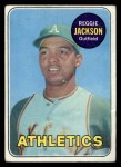 1969 Topps #260 Reggie Jackson Front Thumbnail