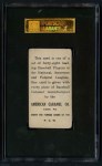 1915 E106 American Caramel - Tris Speaker Back Thumbnail