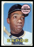 1969 Topps #208 MON Donn Clendenon Front Thumbnail