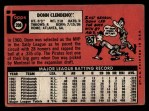 1969 Topps #208 MON Donn Clendenon Back Thumbnail