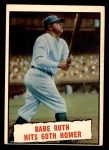 1961 Topps #401 - Babe Ruth Baseball Thrills Front Thumbnail