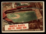 1961 Topps #406 - Mickey Mantle Baseball Thrills Front Thumbnail